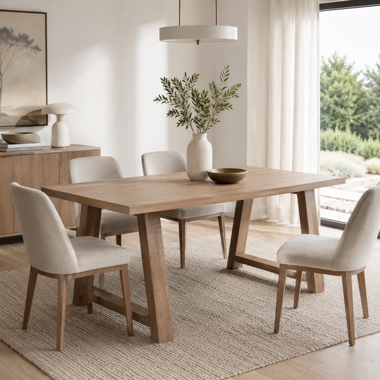 Oak Tony Dining Table