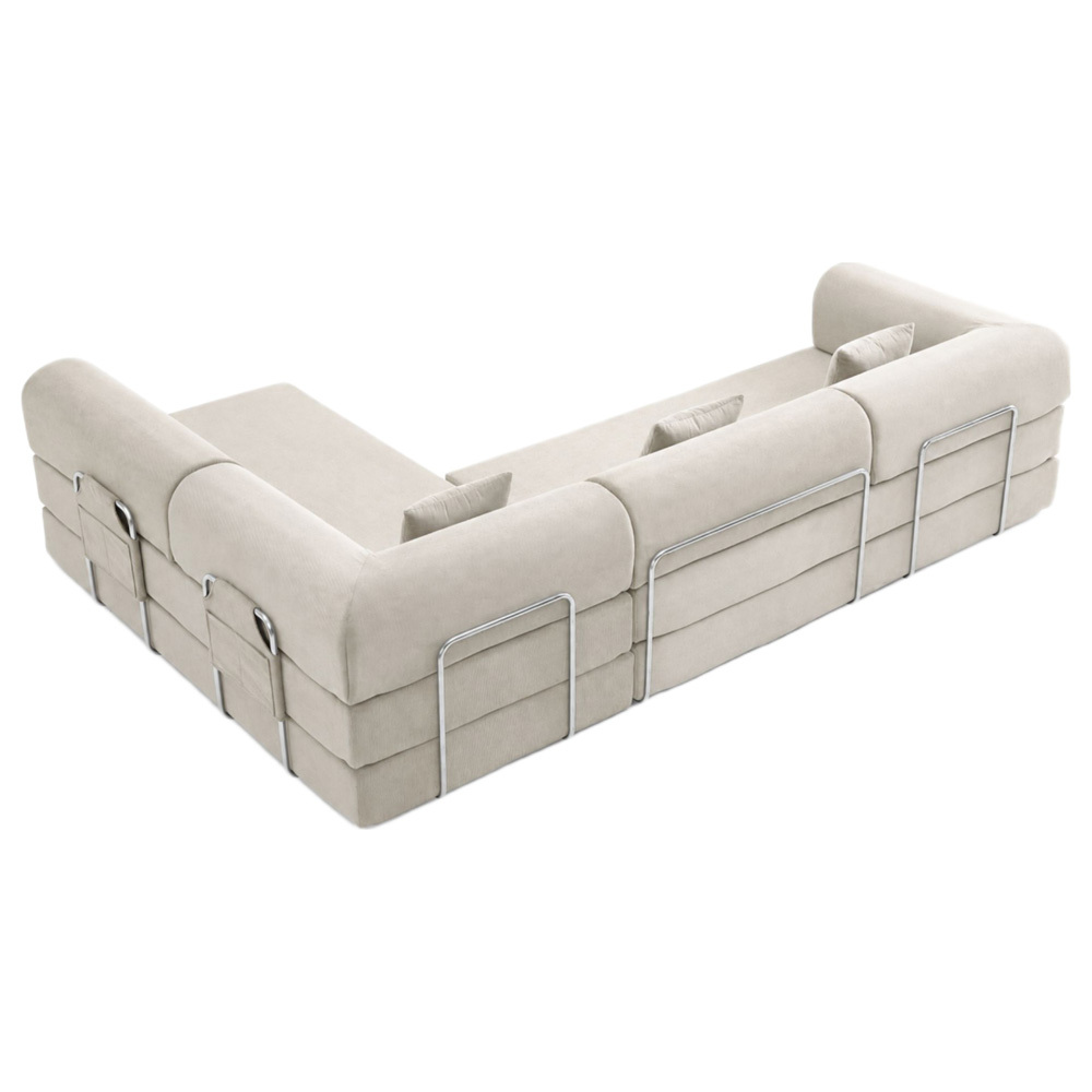 Kiran 4 Seater King Modular Sofa Bed