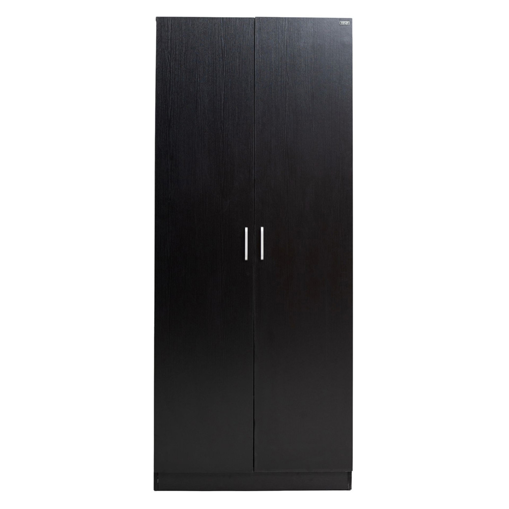 Black Eros 2 Door Wardrobe