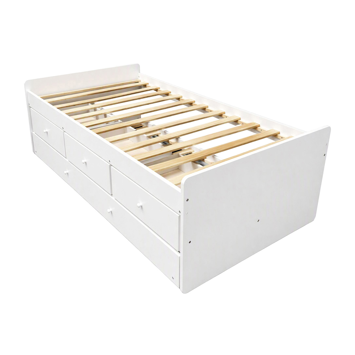 Evren Single Bed with Trundle