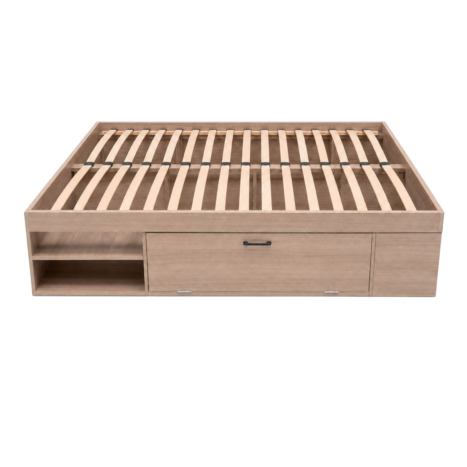Arlisse Double Bed Base with Storage