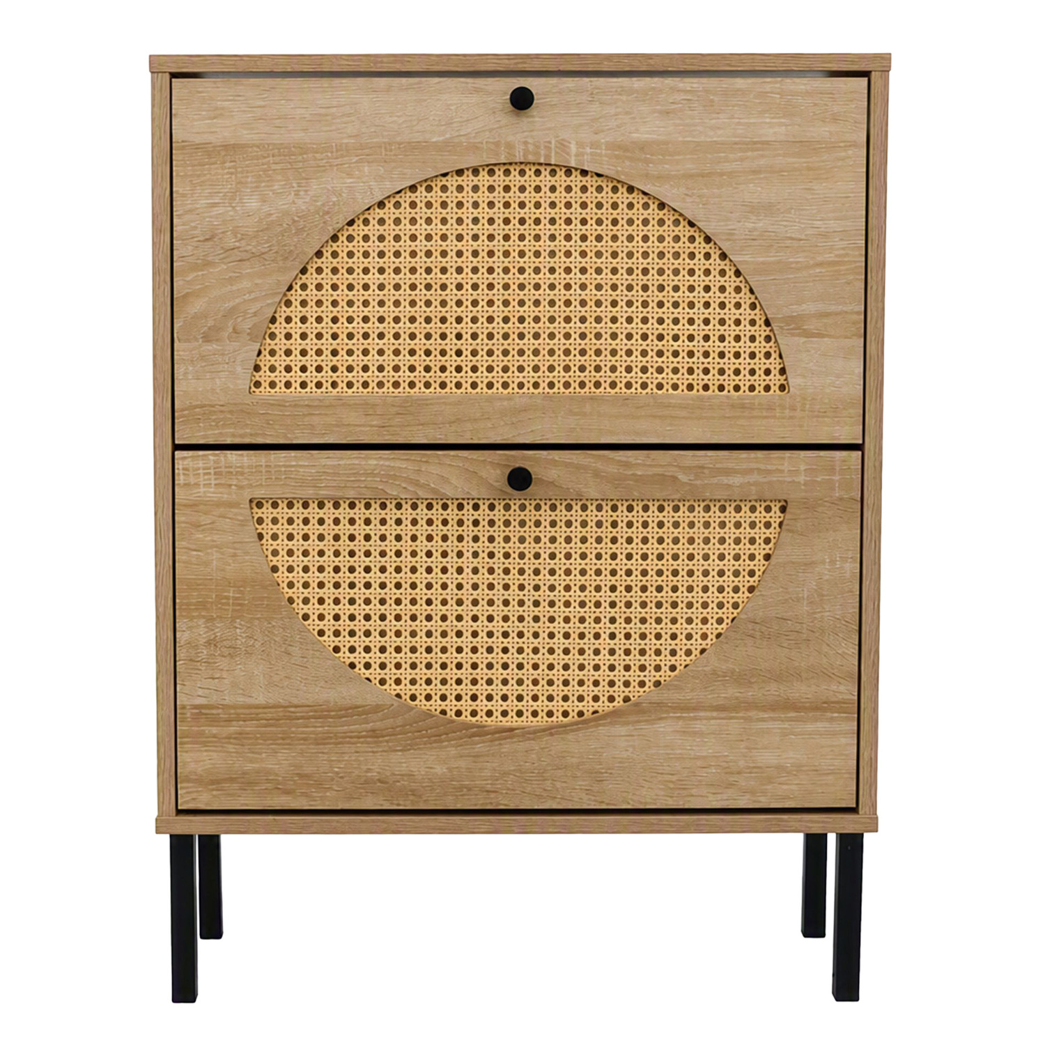 Kashi Flip-Drawer Shoe Rack
