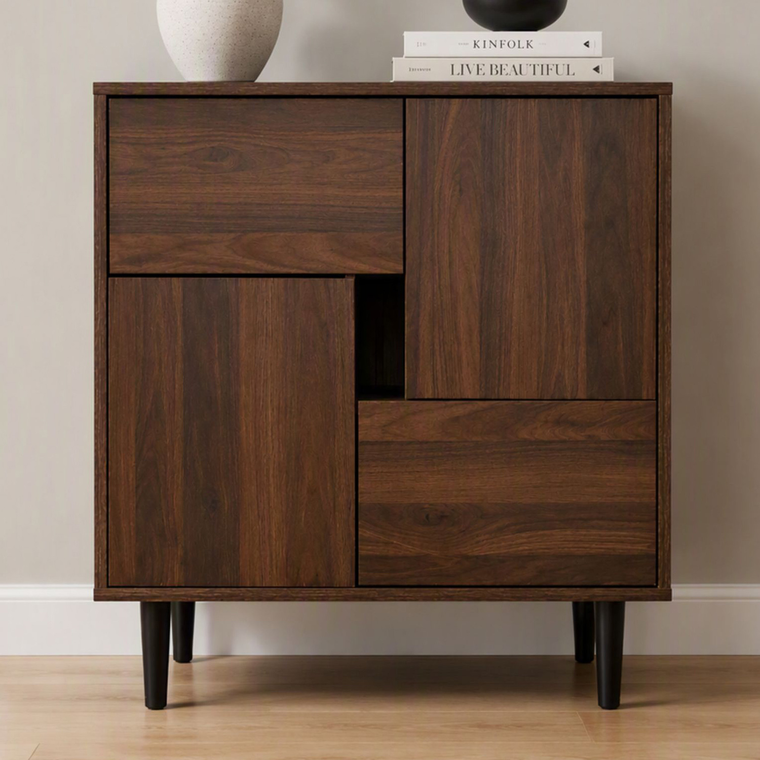 Teo Flip-Drawer Shoe Rack