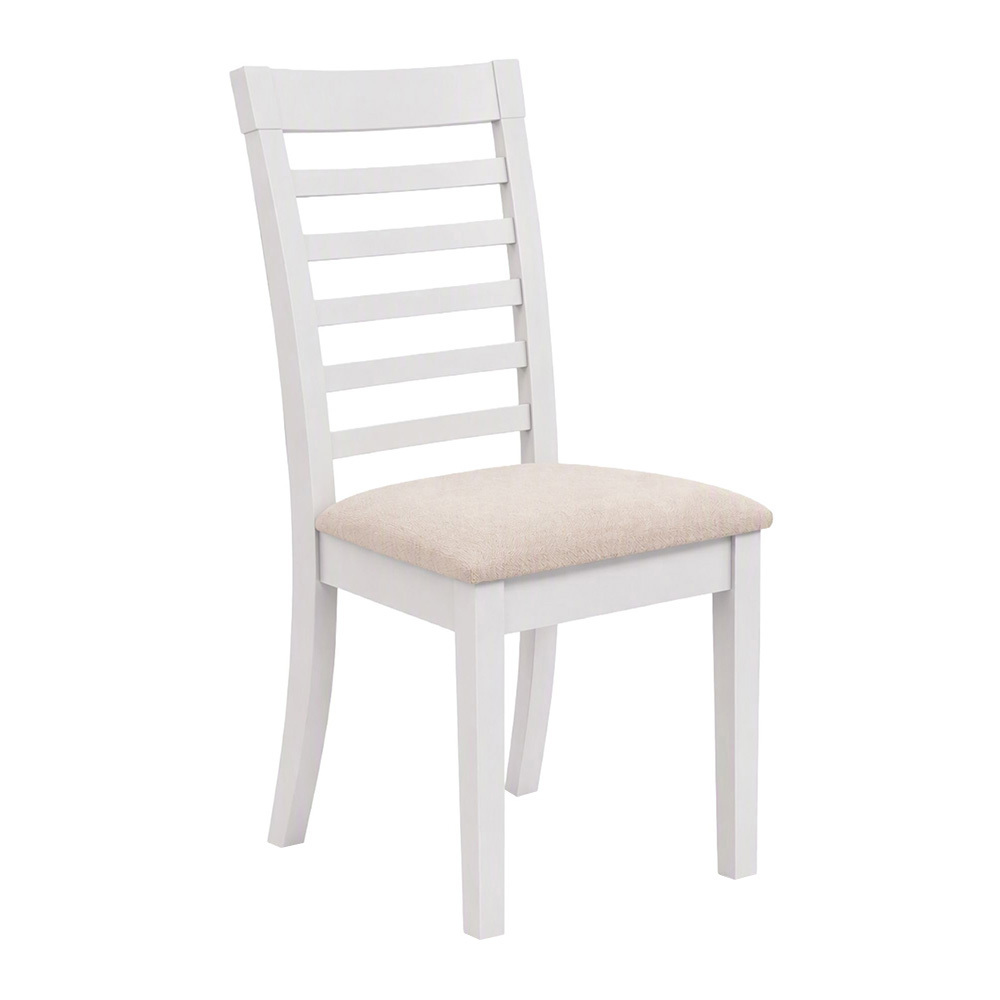 6 Seater Zarrah Rubberwood Dining Table & Chair Set