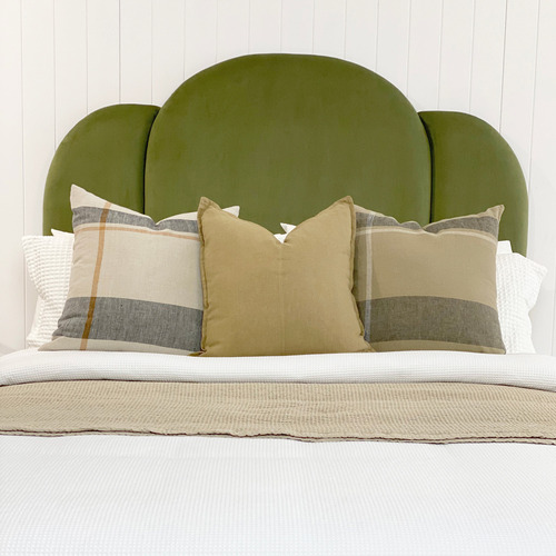 Deco Velvet Bedhead