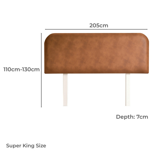 Minna Faux Leather Bedhead