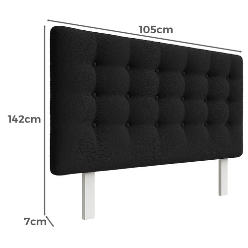 Caccini Boucle King Single Bedhead