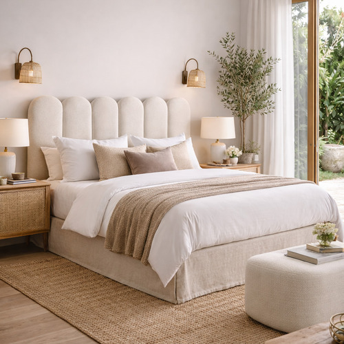 Nancy Upholstered Queen Bedhead