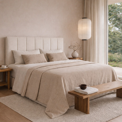 Bree Jacquard Single Bedhead