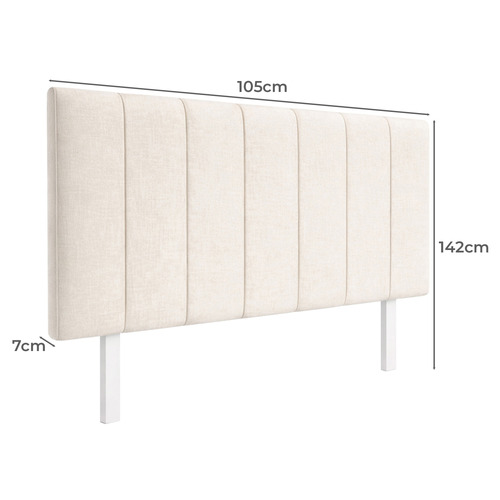 Bree Jacquard King Single Bedhead