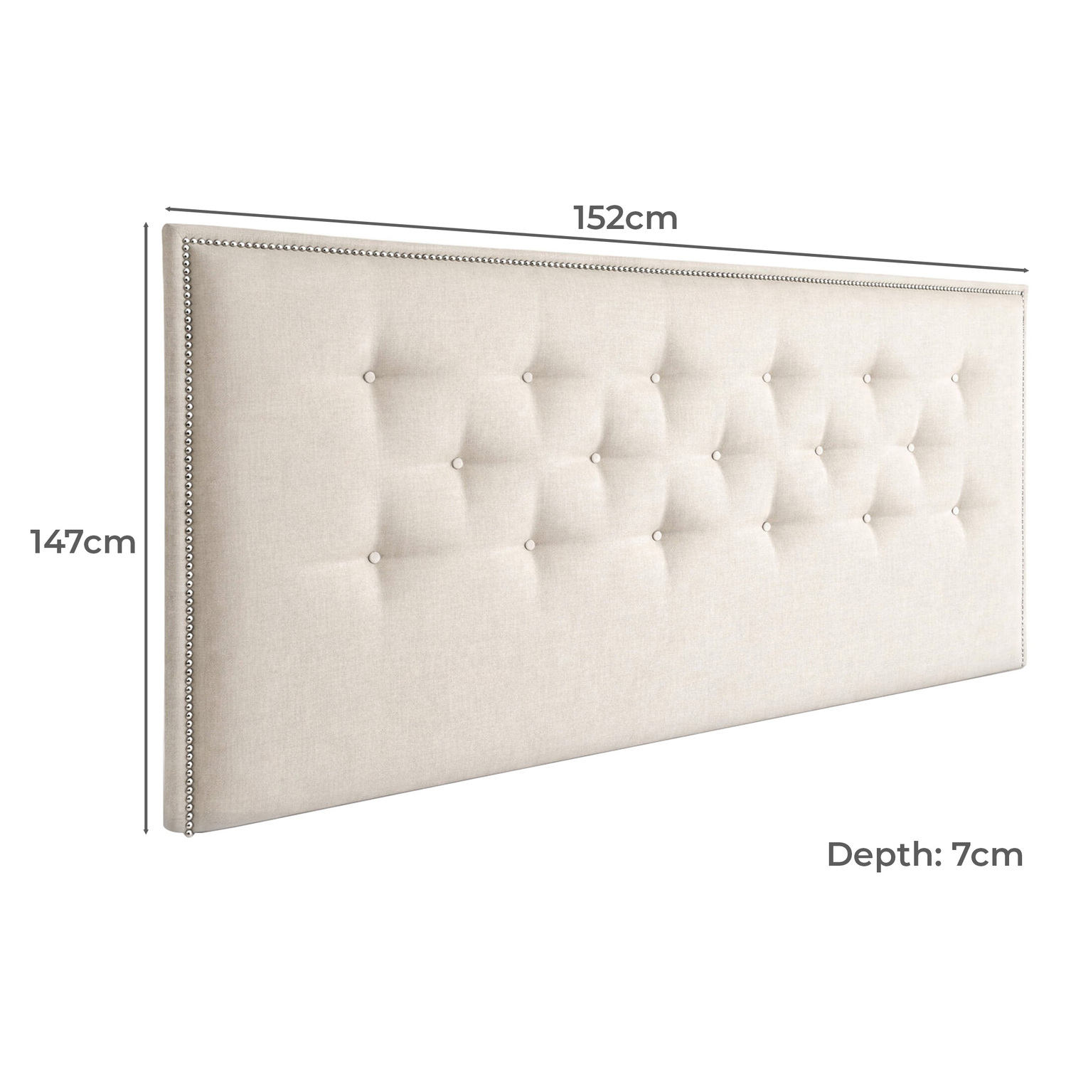 Addison Upholstered Queen Bedhead