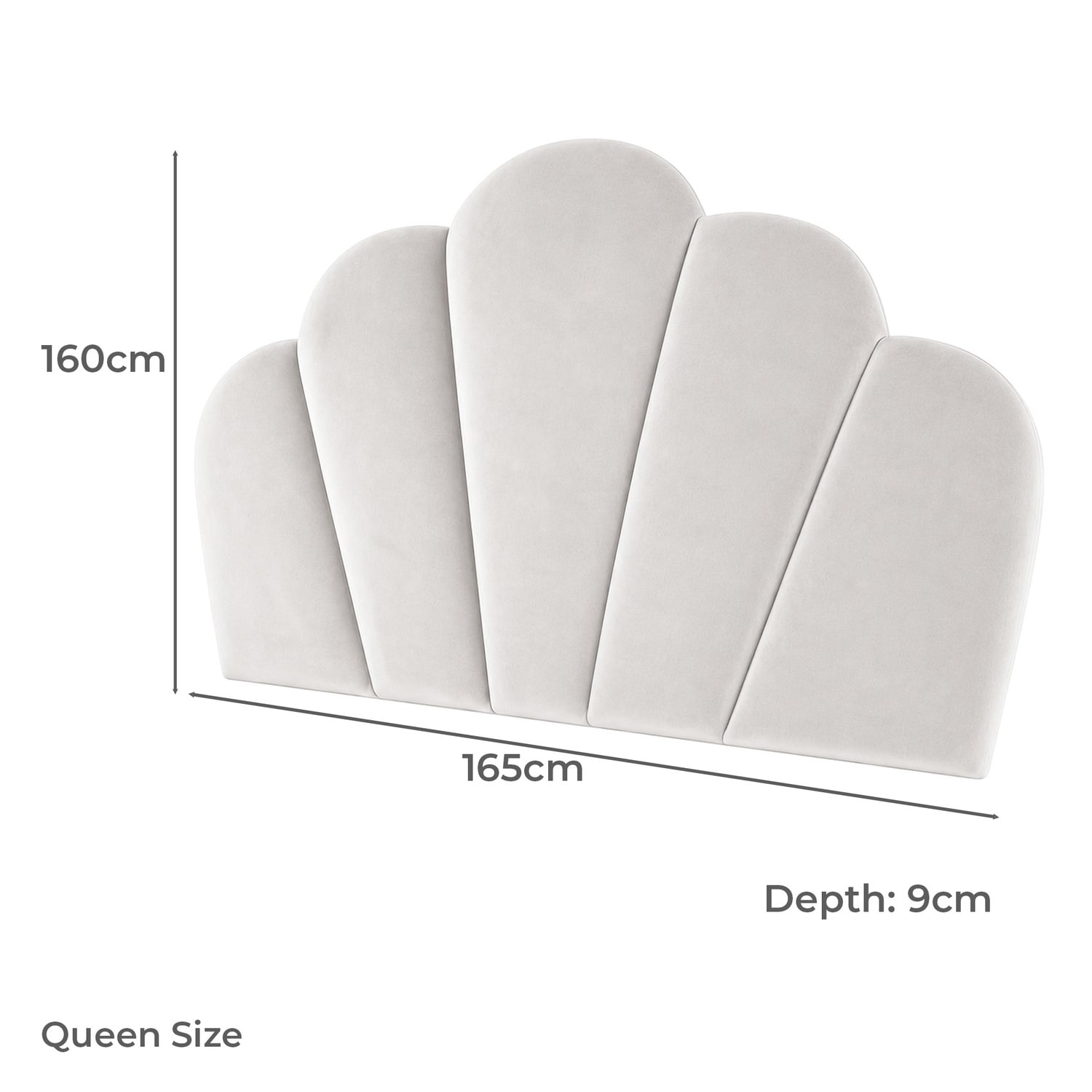Shell Velvet Queen Bedhead