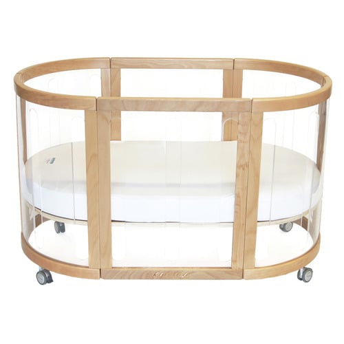 Kaylula Sova Clear Cot with Mattress