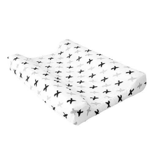 Tic Tac Toe XX Cotton Change Mat Cover