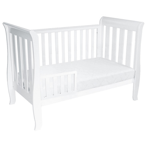 Classic Sleigh Pine Wood Cot