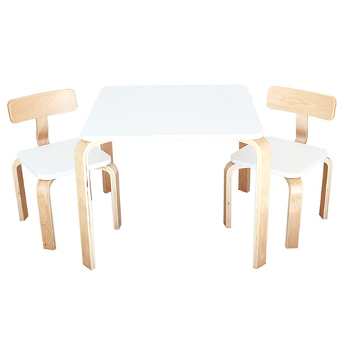 Babyhood Kids' Scandi Playing Table & Chairs Set Temple & ster