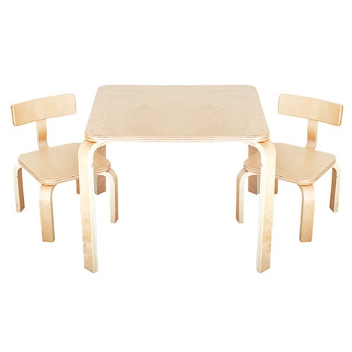Babyhood Kids' Scandi Playing Table & Chairs Set