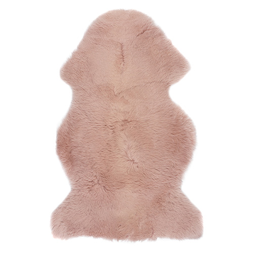 Sawyer Hides Rose Pink New Zealand Sheepskin Rug Temple & ster