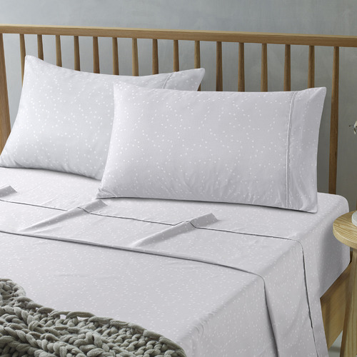 Paws Printed Microfibre Sheet Set