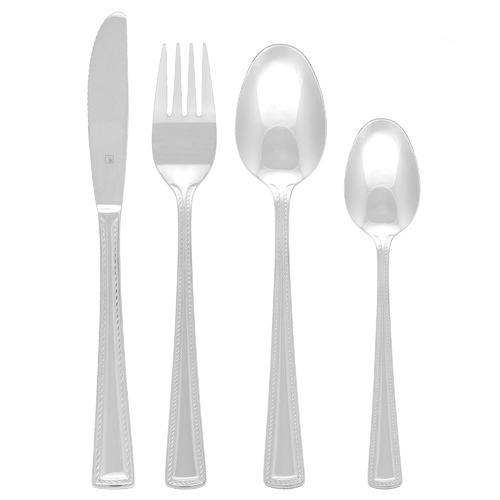 24 Piece Tablekraft Sorrento Stainless Steel Cutlery Set