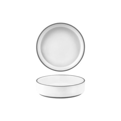 White Urban Muse 17cm Deep Bowl