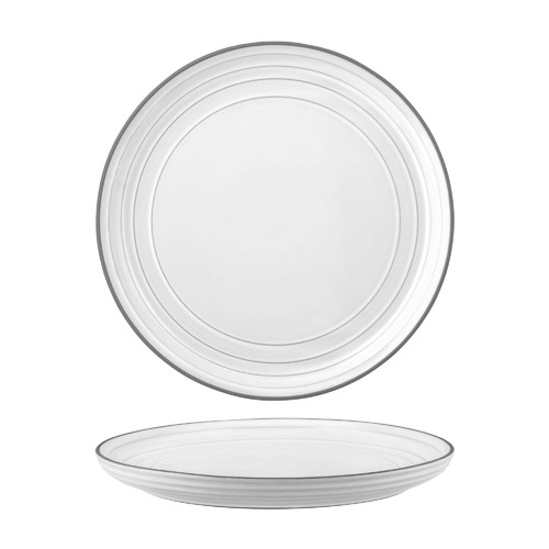 White Urban Linea 28cm Round Coupe Plate