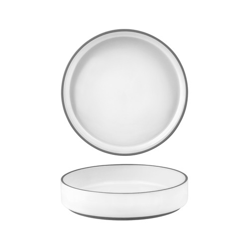 White Urban Muse 21cm Deep Bowl
