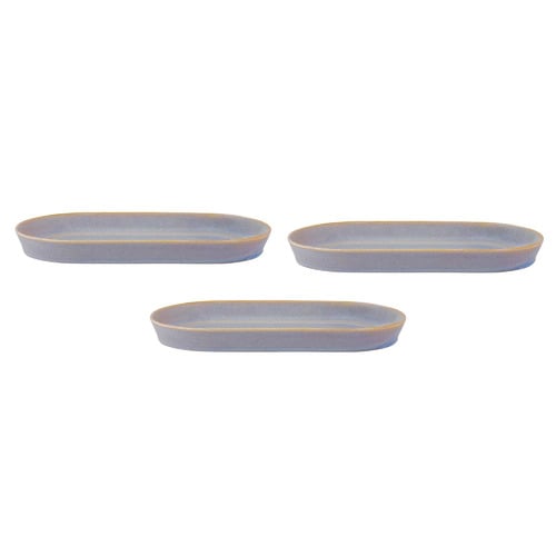 Azure Blue Urban Loft 30.5cm Oval Platter
