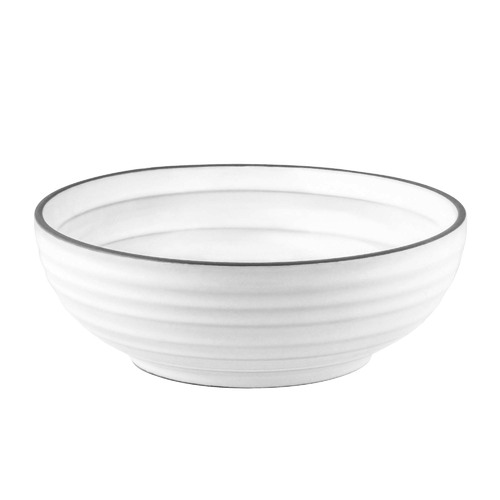 White Urban Linea 16cm Round Deep Bowl