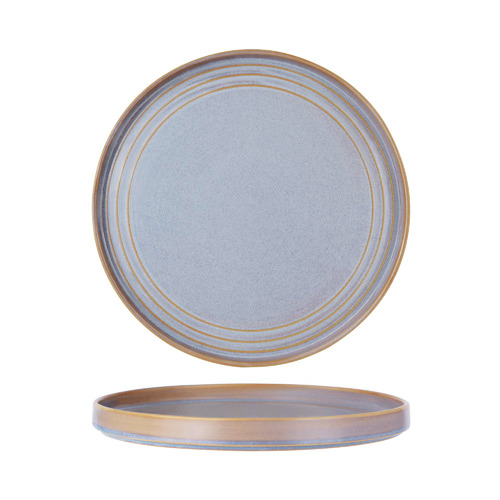 Azure Blue Urban Loft 31cm Round Serving Platter