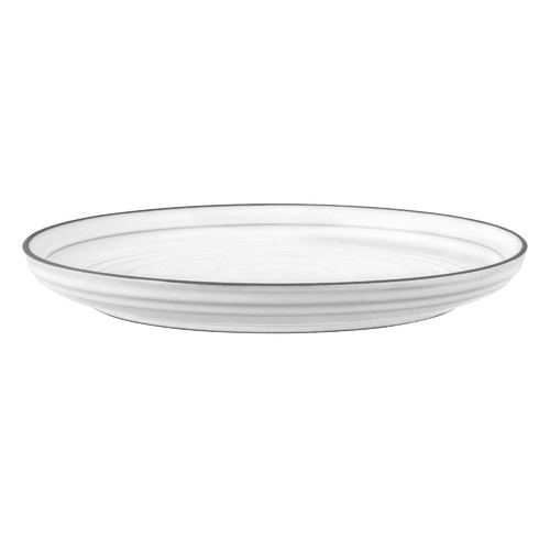 White Urban Linea 17cm Round Coupe Plate