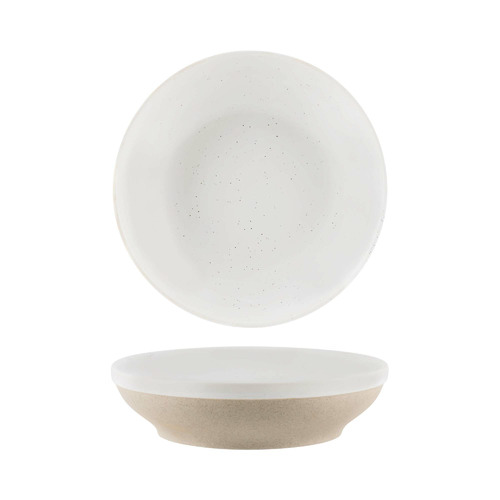 White Pebble Soho 23cm Round Bowl