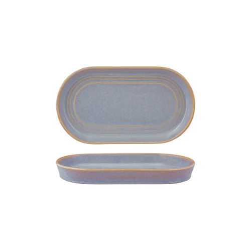 Azure Blue Urban Loft 24cm Oval Platter
