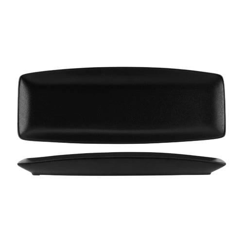 TK Black 37cm Rectangular Platter