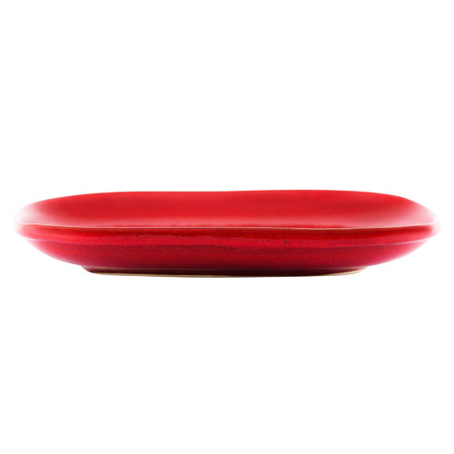 Reactive Red Artistica 24cm Rectangular Coupe Plate