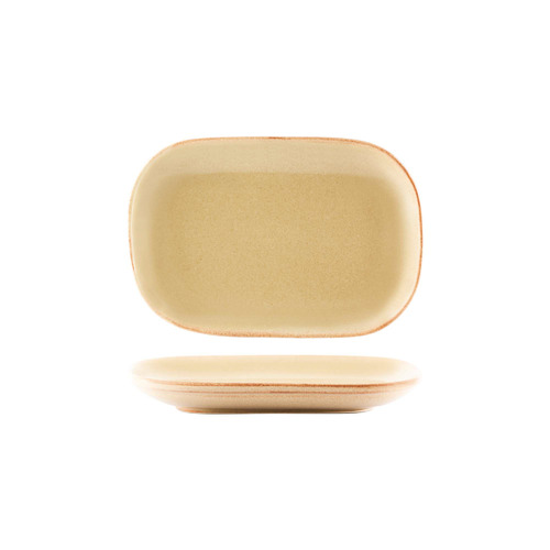 Flame Artistica 24cm Rectangular Coupe Plate
