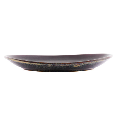 Reactive Brown Artistica 21cm Oval Plate