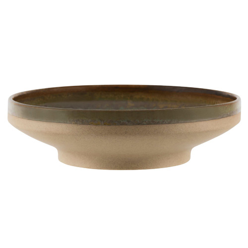 Burnt Sienna Soho 23cm Round Footed Bowl