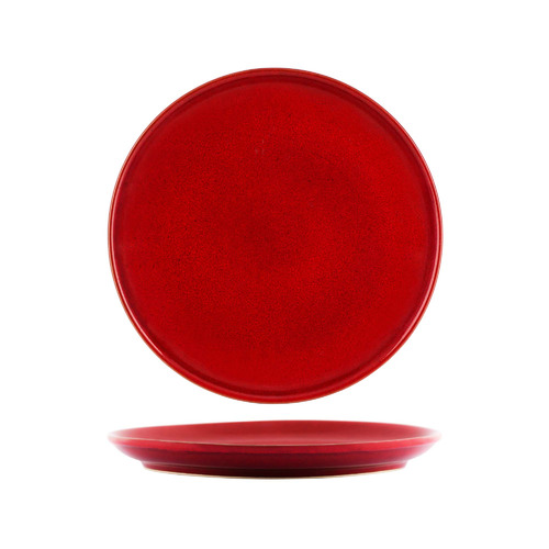 Reactive Red Artistica 27cm Dinner Plates | Temple & Webster