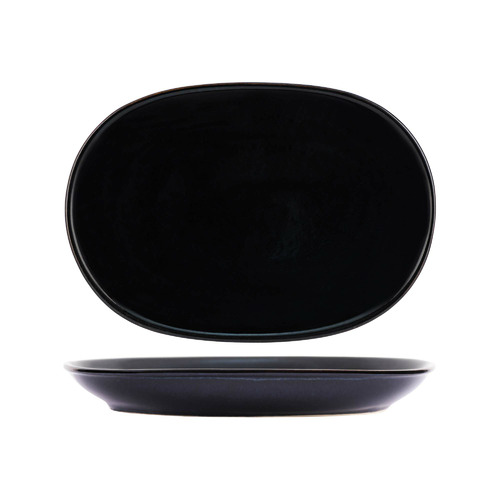 Midnight Blue Artistica 30cm Oval Serving Platter