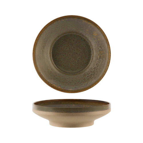 Burnt Sienna Soho 23cm Round Footed Bowl