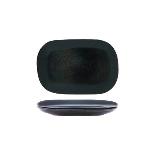 Midnight Blue Artistica 24cm Rectangular Coupe Plate