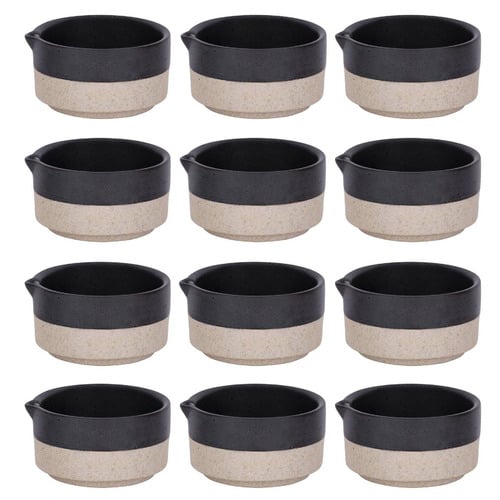 Speckle Black Soho 80ml Jugs