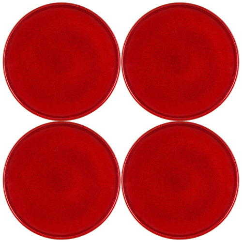 Reactive Red Artistica 19cm Side Plates Temple And Webster