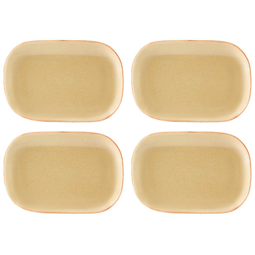 Flame Artistica 24cm Rectangular Coupe Plate