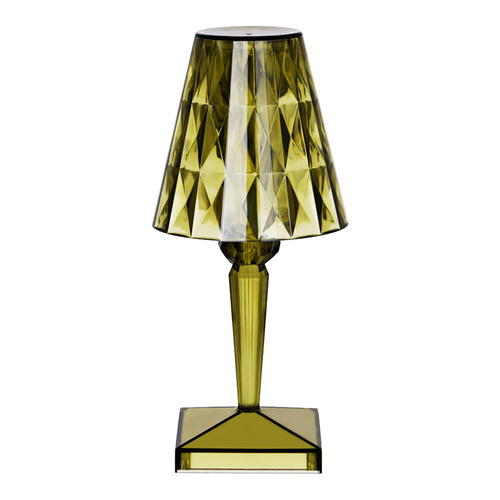27.5cm Crystal Portable LED Table Lamp with Remote Control