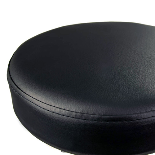 Black Devaughn Faux Leather Adjustable Barstools