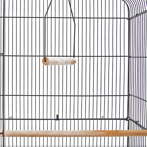 92cm Black Veer Metal Bird Cage