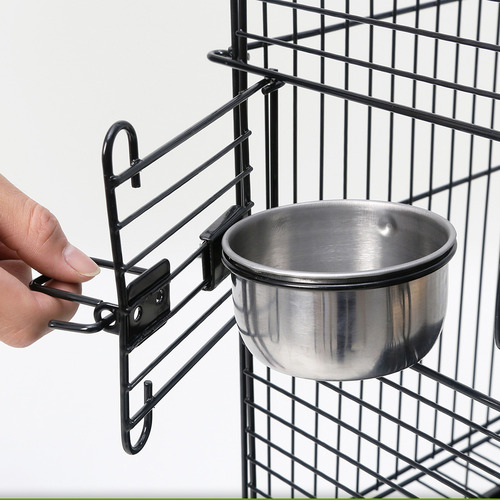 145cm Black Alto Metal Bird Cage