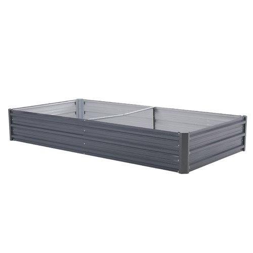 Letitia Lane Home Ready Galvanised Steel Garden Bed | Temple & Webster